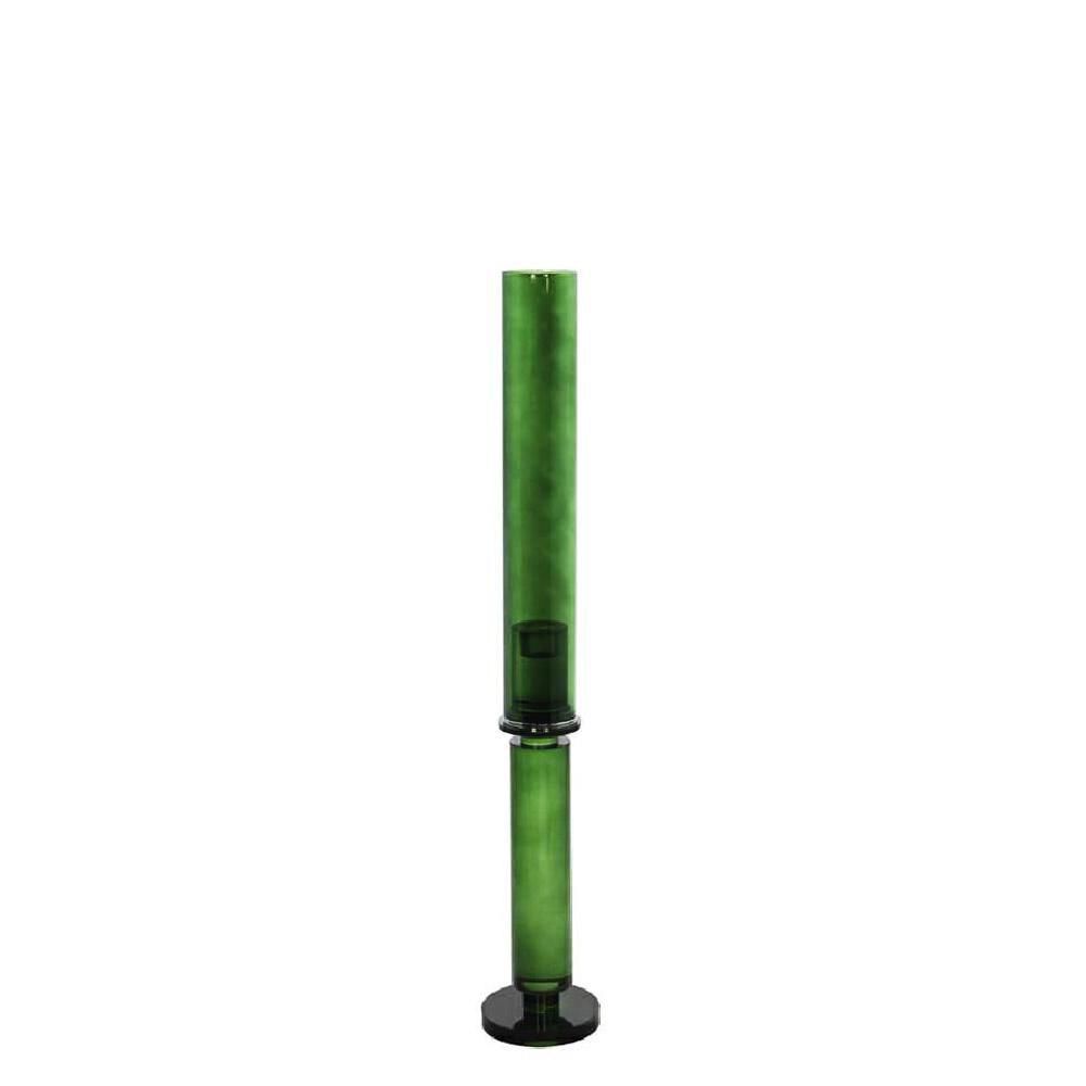 CANDELIERE CRISTALLO H.61 CM VERDE CANDELIERE CRISTALLO H.61 CM VERDE
