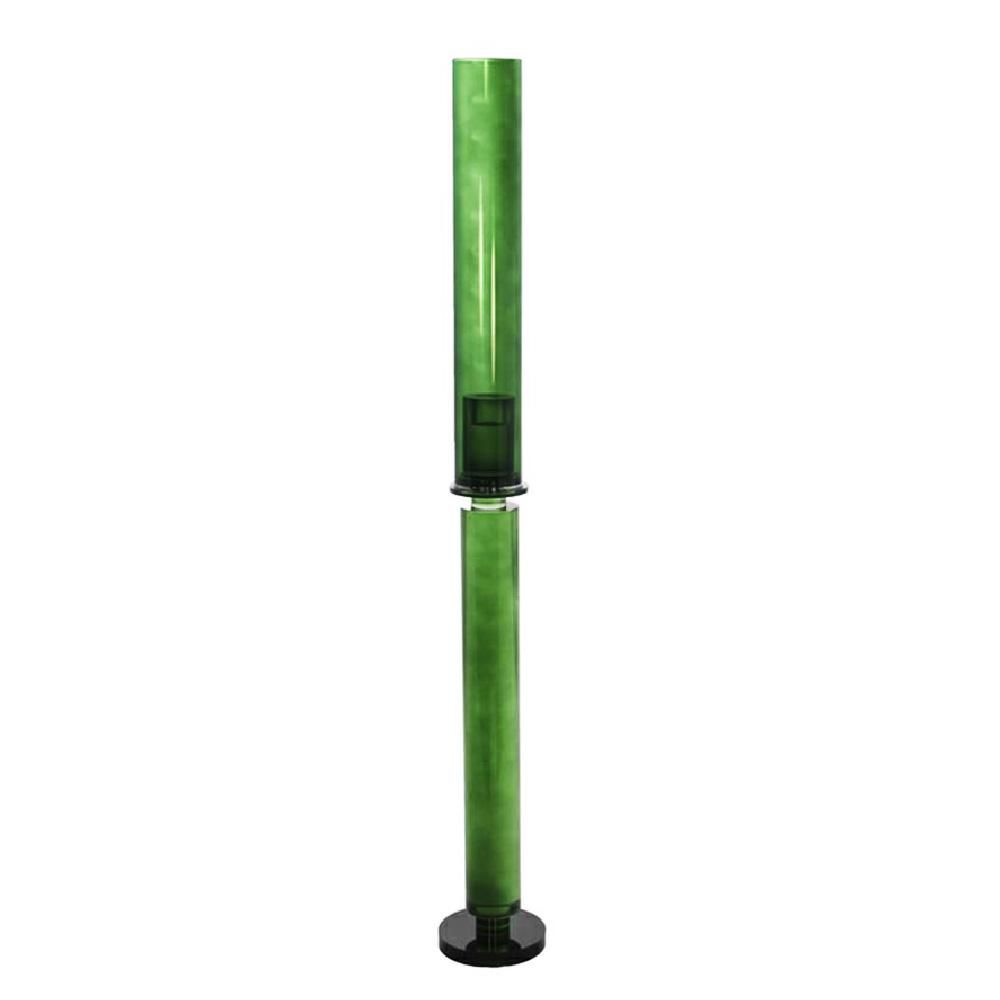 CANDELIERE CRISTALLO H.77 CM VERDE CANDELIERE CRISTALLO H.77 CM VERDE