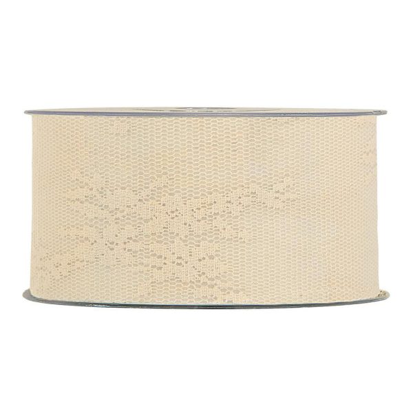 NASTRO PIZZO 40MM 15MT -ALBERTINE- CREMA NASTRO PIZZO 40MM 15MT -ALBERTINE- CREMA