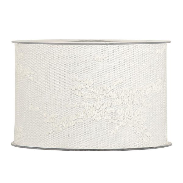 NASTRO PIZZO 63MM 15MT -ALBERTINE- BIANCO NASTRO PIZZO 63MM 15MT -ALBERTINE- BIANCO