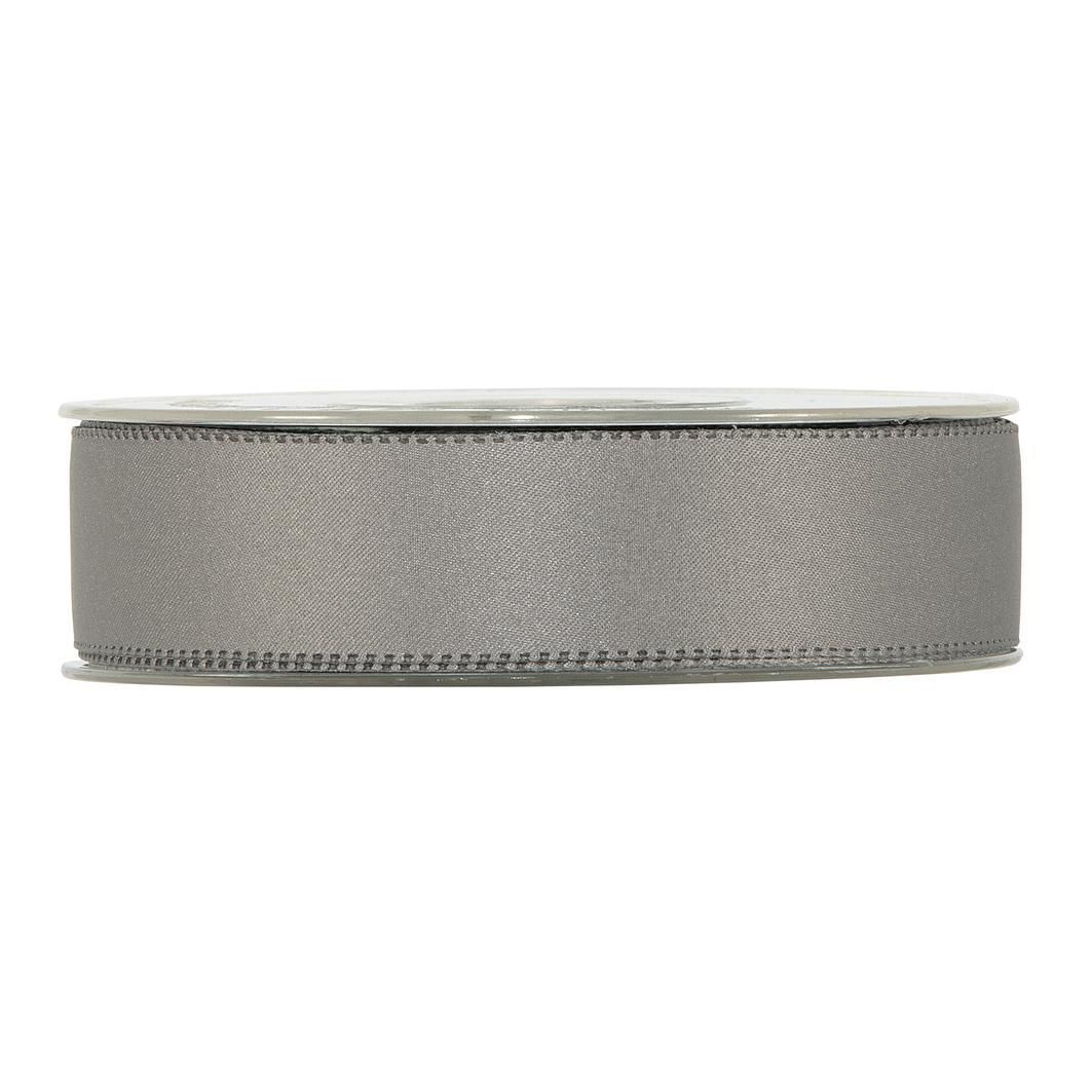 NASTRO SATINATO 25MM 15MT -DAFNE- GRIGIO NASTRO SATINATO 25MM 15MT -DAFNE- GRIGIO