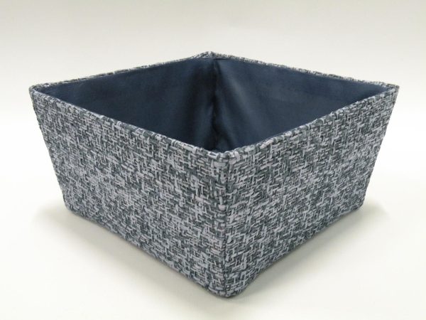 FIORIERA TESS. QUADRA 25X25X12 BLU FIORIERA TESS. QUADRA 25X25X12 BLU