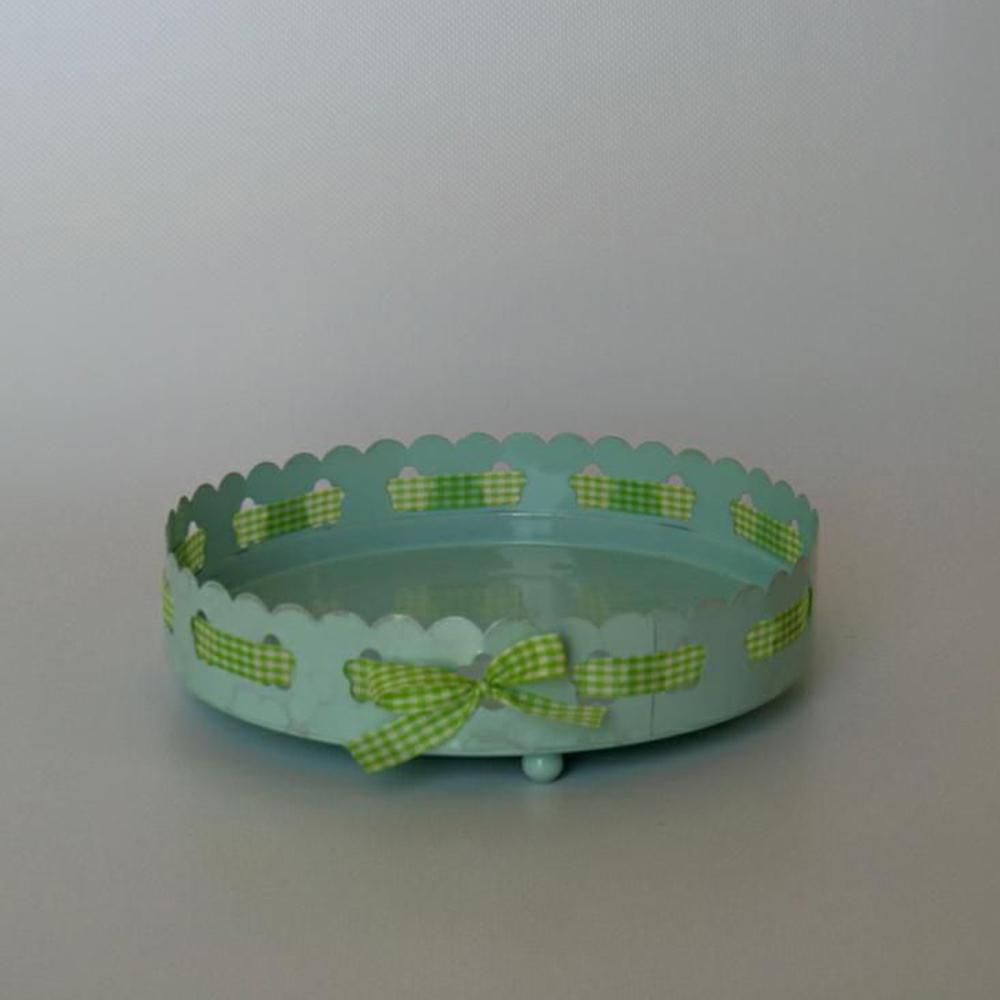 TORTIERA LATTA 20X20X6 VERDE