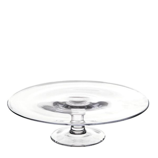 ALZATA VETRO S/BORDO D.32 H.7 CM TRASPARENTE ALZATA VETRO S/BORDO D.32 H.7 CM TRASPARENTE