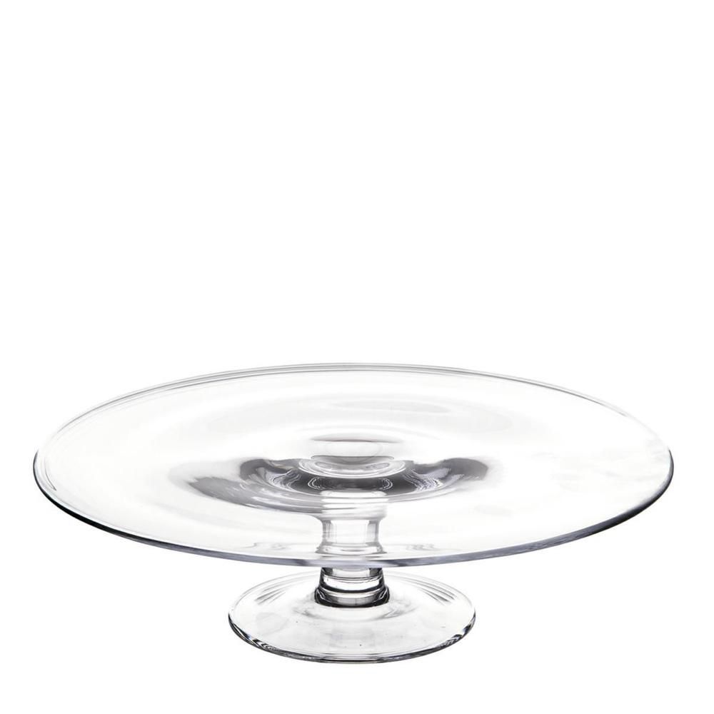 ALZATA VETRO S/BORDO D.32 H.7 CM TRASPARENTE ALZATA VETRO S/BORDO D.32 H.7 CM TRASPARENTE