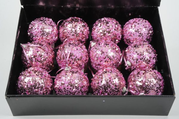 SFERA SPUGNA MM.80 GLITTER ROSA CHIARO SFERA SPUGNA MM.80 GLITTER ROSA CHIARO