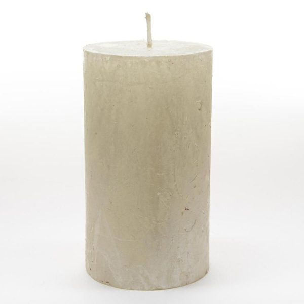 CERO D.6,8 CM H.7 CM METALLIC RUSTIC CREMA CERO D.6,8 CM H.7 CM METALLIC RUSTIC CREMA