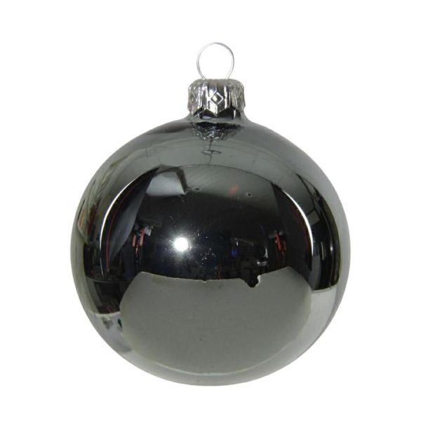 SET 6 SFERE VETRO MM.80LUC. CELESTE SET 6 SFERE VETRO MM.80LUC. CELESTE