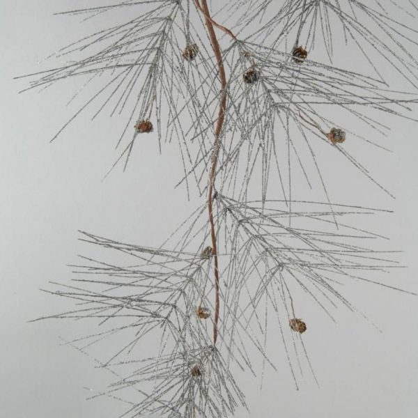 PINO GLITTER FESTONE CM.110 C/PIGNE GRAFITE PINO GLITTER FESTONE CM.110 C/PIGNE GRAFITE