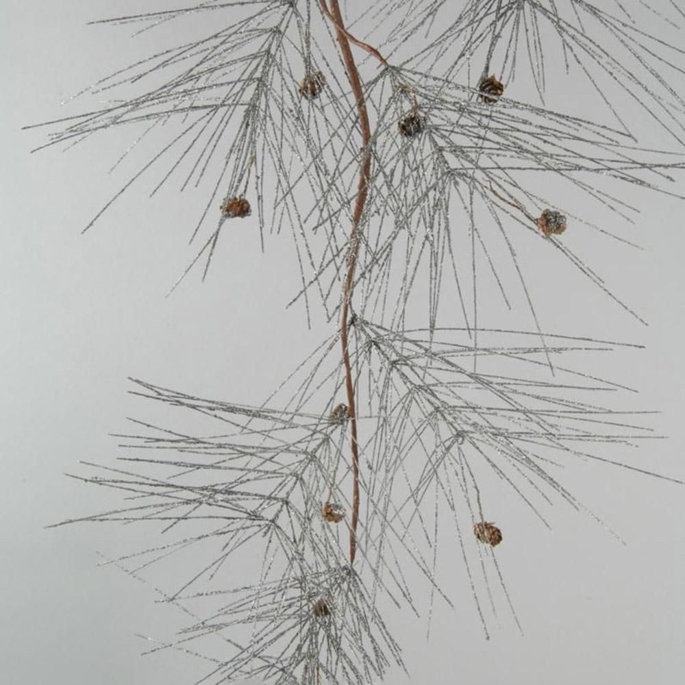 PINO GLITTER FESTONE CM.110 C/PIGNE GRAFITE PINO GLITTER FESTONE CM.110 C/PIGNE GRAFITE