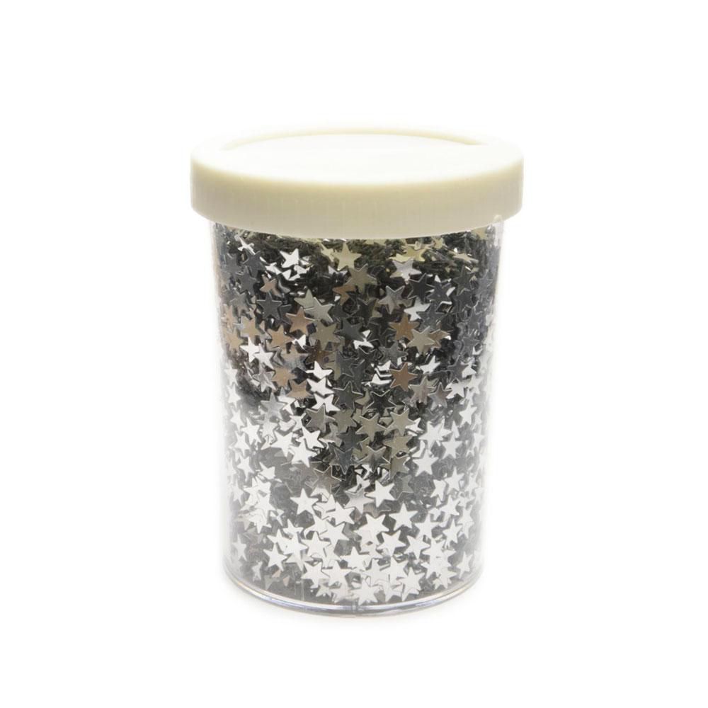 STELLINE GLITTER 0,6 CMCONF.80 GR ARGENTO