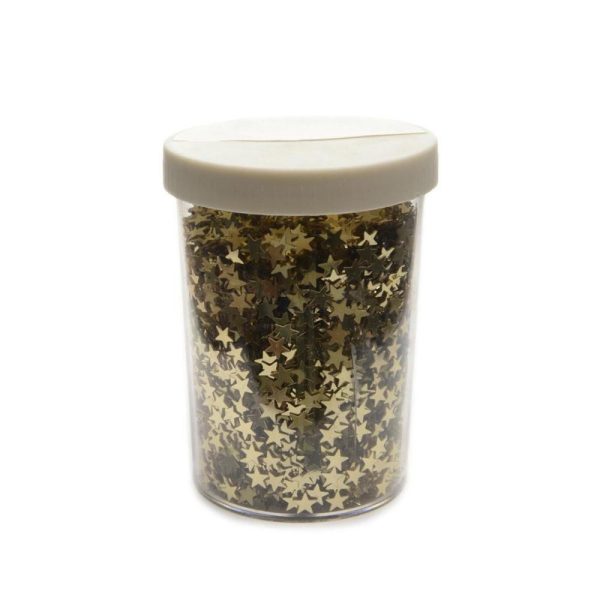 STELLINE GLITTER 0,6 CMCONF.80 GR ORO CHIARO STELLINE GLITTER 0,6 CMCONF.80 GR ORO CHIARO