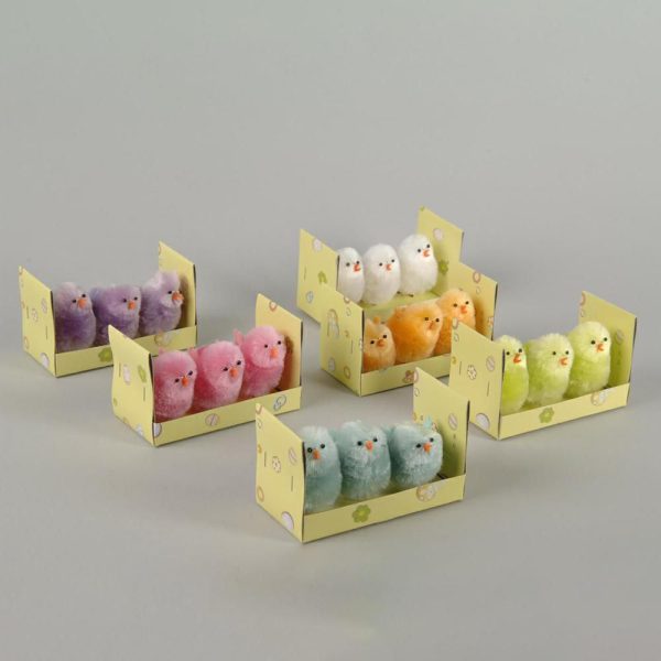 PULCINO CINIGLIA PZ.3 CM.5,5 ASS. PULCINO CINIGLIA PZ.3 CM.5,5 ASS.