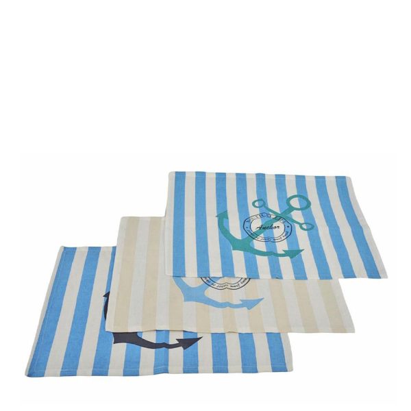 TOVAGLIETTA COTONE/ANCORA 35X45 ASS TOVAGLIETTA COTONE/ANCORA 35X45 ASS