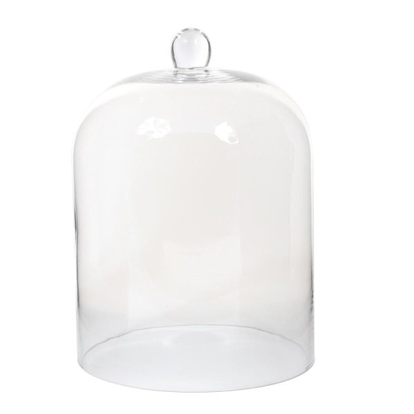 CALOTTA VETRO D.24,5 H.35 CM -AMELIE- TRASPARENTE CALOTTA VETRO D.24,5 H.35 CM -AMELIE- TRASPARENTE