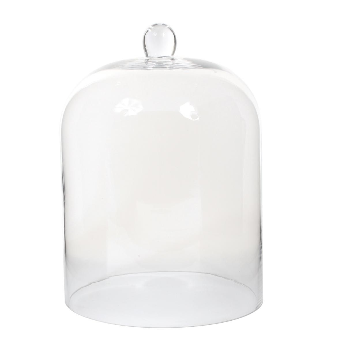 CALOTTA VETRO D.24,5 H.35 CM -AMELIE- TRASPARENTE CALOTTA VETRO D.24,5 H.35 CM -AMELIE- TRASPARENTE