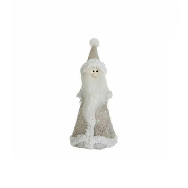 BABBO NATALE 10X9 CM H.20 CM FROSTED BIANCO BABBO NATALE 10X9 CM H.20 CM FROSTED BIANCO