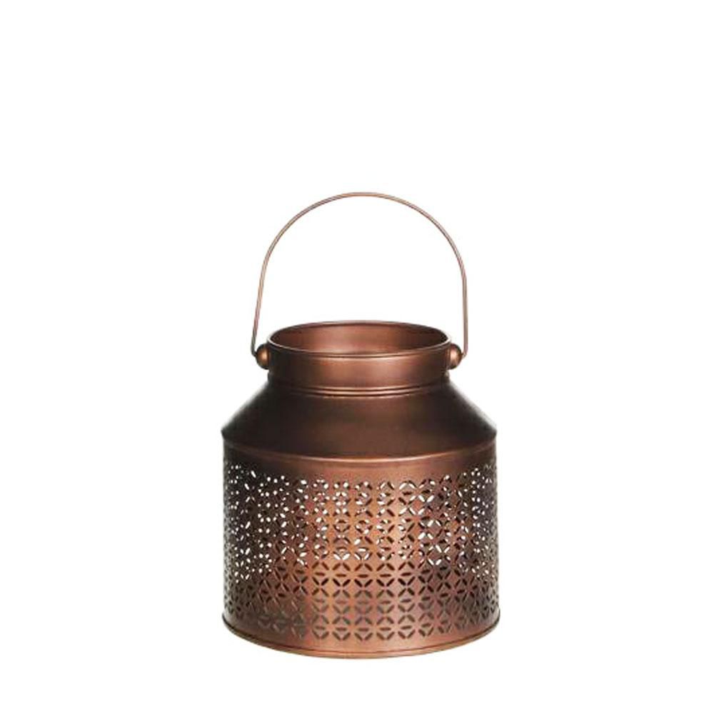 LANTERNA MET. H20D19 RAME