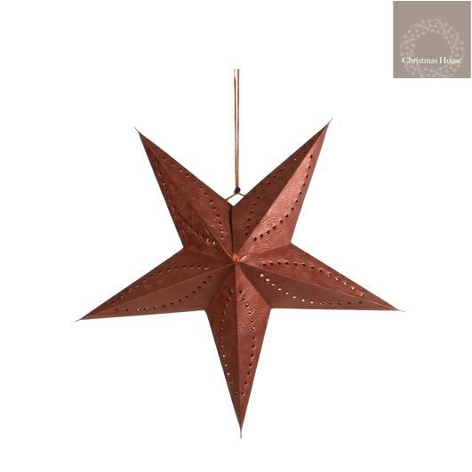 STELLA CARTA D.51 CM C/FORI RAME