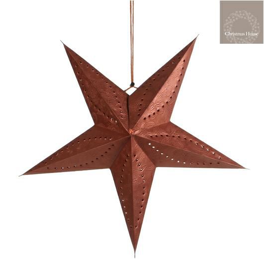 STELLA CARTA D.68 CM C/FORI RAME