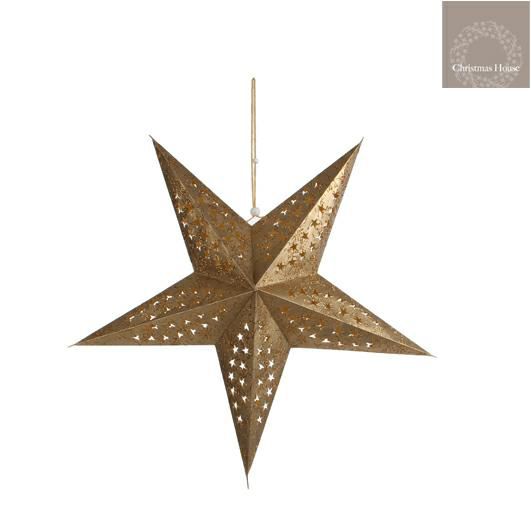 STELLA CARTA D.51 CM C/FORI ORO