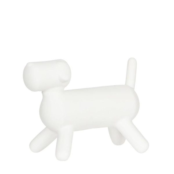 CAGNOLINO CERAMICA 17X8,5 CM. H.12 CM. BIANCO CAGNOLINO CERAMICA 17X8,5 CM. H.12 CM. BIANCO
