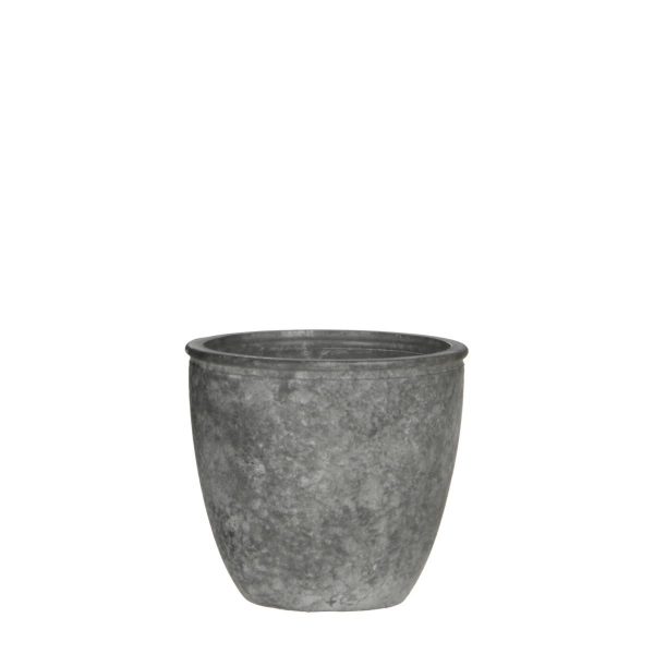 VASO VETRO-LINDE- T.DO H10D11 GRIGIO SCURO VASO VETRO-LINDE- T.DO H10D11 GRIGIO SCURO