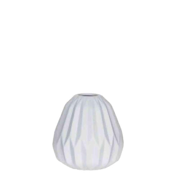 VASO CERAMICA -FENA- H10,5D10 BIANCO