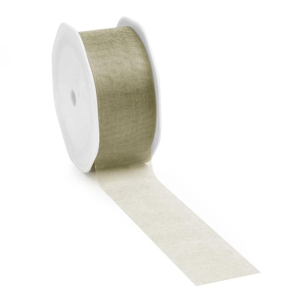 NASTRO TESSUTO 70MM 25MT -VOILE- TORTORA