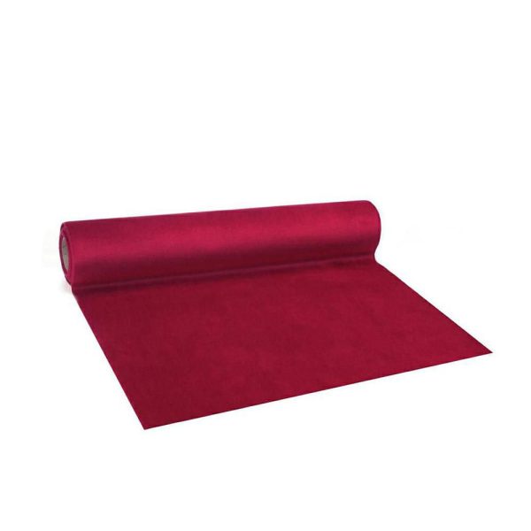 RUNNER VELLUTO 280MM 2,5MT -DELUXE- BORDEAUX RUNNER VELLUTO 280MM 2,5MT -DELUXE- BORDEAUX