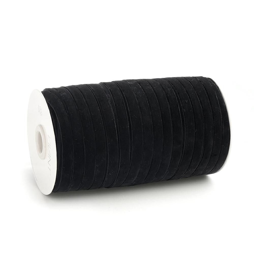 NASTRO VELLUTO 9MM 100MT -VELVETY- NERO