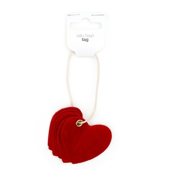 SET 6 TARGHETTE VELLUTO-VELLU HEART- 6,5X6,5 CM ROSSO SET 6 TARGHETTE VELLUTO-VELLU HEART- 6,5X6,5 CM ROSSO