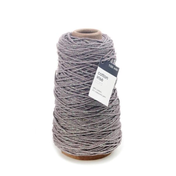 CORDINO COTONE 3MM 150MT -IRISE- GRIGIO CORDINO COTONE 3MM 150MT -IRISE- GRIGIO