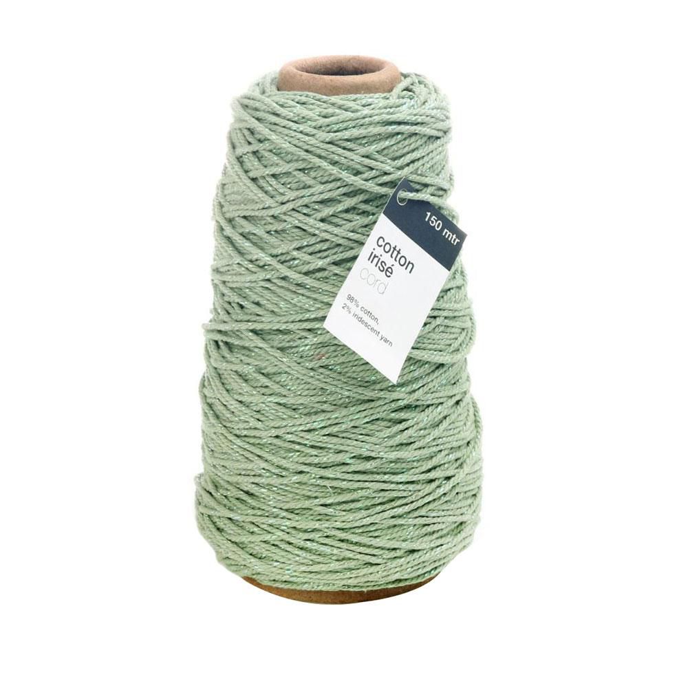 CORDINO COTONE 3MM 150MT -IRISE- VERDE CORDINO COTONE 3MM 150MT -IRISE- VERDE