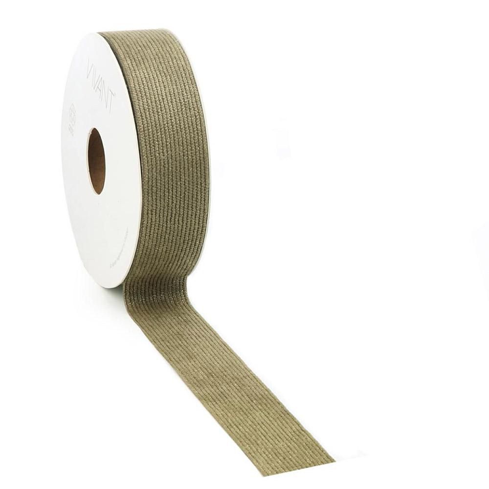 NASTRO 25MM10MT -CORDULUXE- VERDE