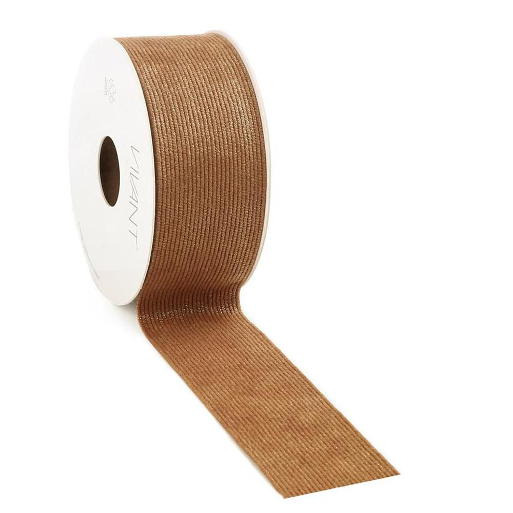 NASTRO 40MM10MT -CORDULUXE- BISCOTTO