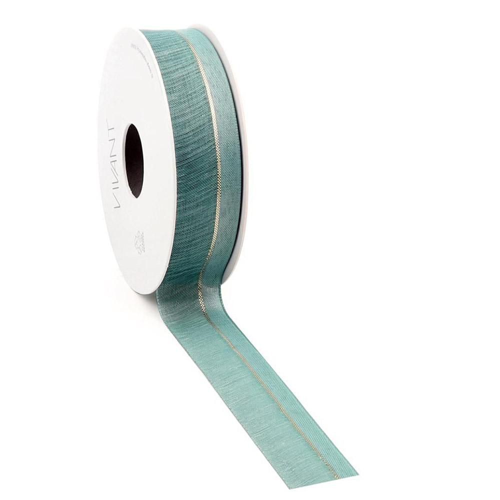 NASTRO 25MM 15MT -LINEZ- VERDE/ORO NASTRO 25MM 15MT -LINEZ- VERDE/ORO