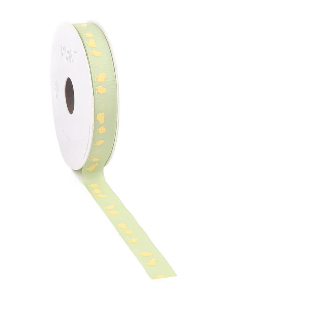 NASTRO TESSUTO PULCINI 15MM 20MT -LITTLE CHICK- VERDE/GIALLO NASTRO TESSUTO PULCINI 15MM 20MT -LITTLE CHICK- VERDE/GIALLO