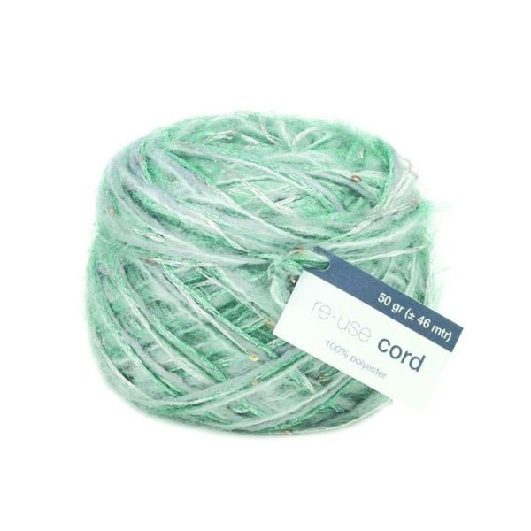 CORDINO 4MM 50GR. -RE-USE- VERDE CORDINO 4MM 50GR. -RE-USE- VERDE
