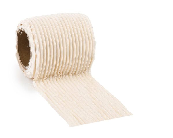 NASTRO GOFFRATO 70MM 1,45MT PANNA NASTRO GOFFRATO 70MM 1,45MT PANNA