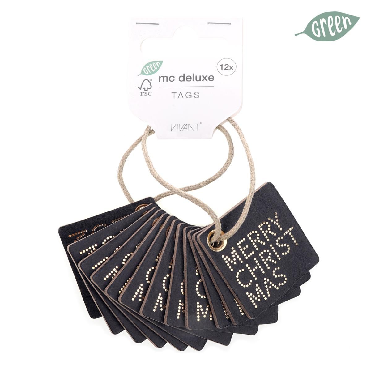 SET 12 TARGHETTE CUOIO -MC DELUXE- NERO/ORO SET 12 TARGHETTE CUOIO -MC DELUXE- NERO/ORO