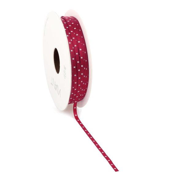 NASTRO TESSUTO 3MM 50MT-SMALL STARS- ROSSO/BIANCO NASTRO TESSUTO 3MM 50MT-SMALL STARS- ROSSO/BIANCO
