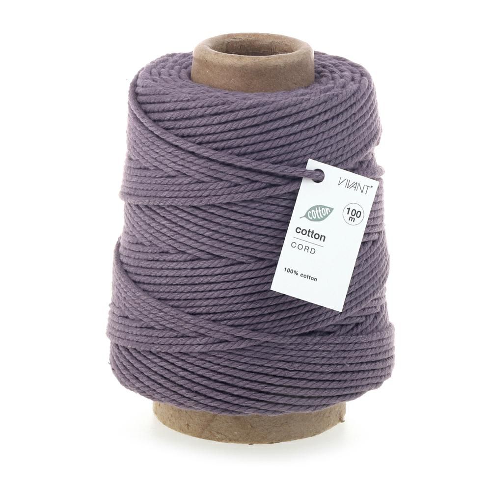 CORDINO COTONE MM.4 MT.100 PRUGNA