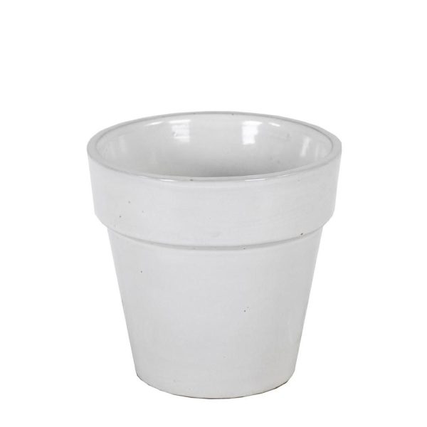 VASO CERAMICA D.20 CM H.20 CM -GRACE- BIANCO LUCIDO VASO CERAMICA D.20 CM H.20 CM -GRACE- BIANCO LUCIDO