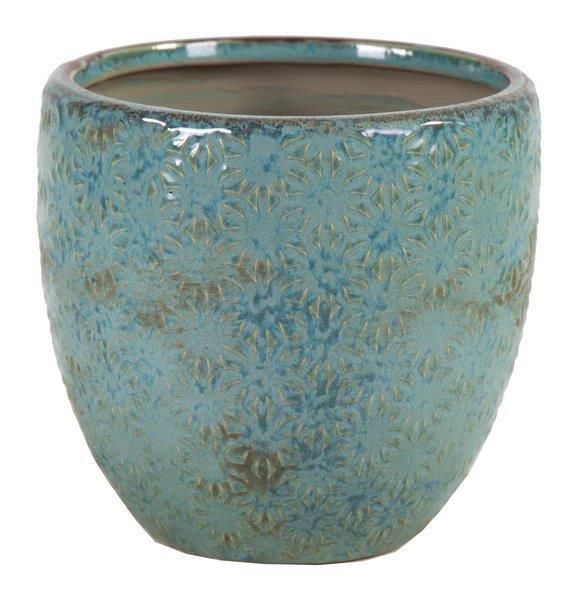 VASO CERAMICA D.19 CM H.18,5 CM -SOPHIA EGG- CELESTE VASO CERAMICA D.19 CM H.18,5 CM -SOPHIA EGG- CELESTE