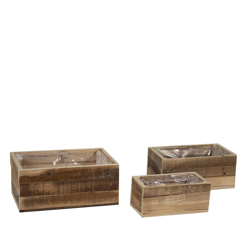 SET 3 CASSETTE LEGNO 23-28-33X13-18-23 CM H.10-12-13 CM NATURALE SET 3 CASSETTE LEGNO 23-28-33X13-18-23 CM H.10-12-13 CM NATURALE