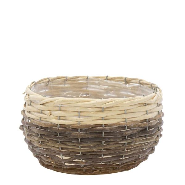 CESTO D.20 CM H.10 CM -ROAN- NATURALE/BEIGE CESTO D.20 CM H.10 CM -ROAN- NATURALE/BEIGE