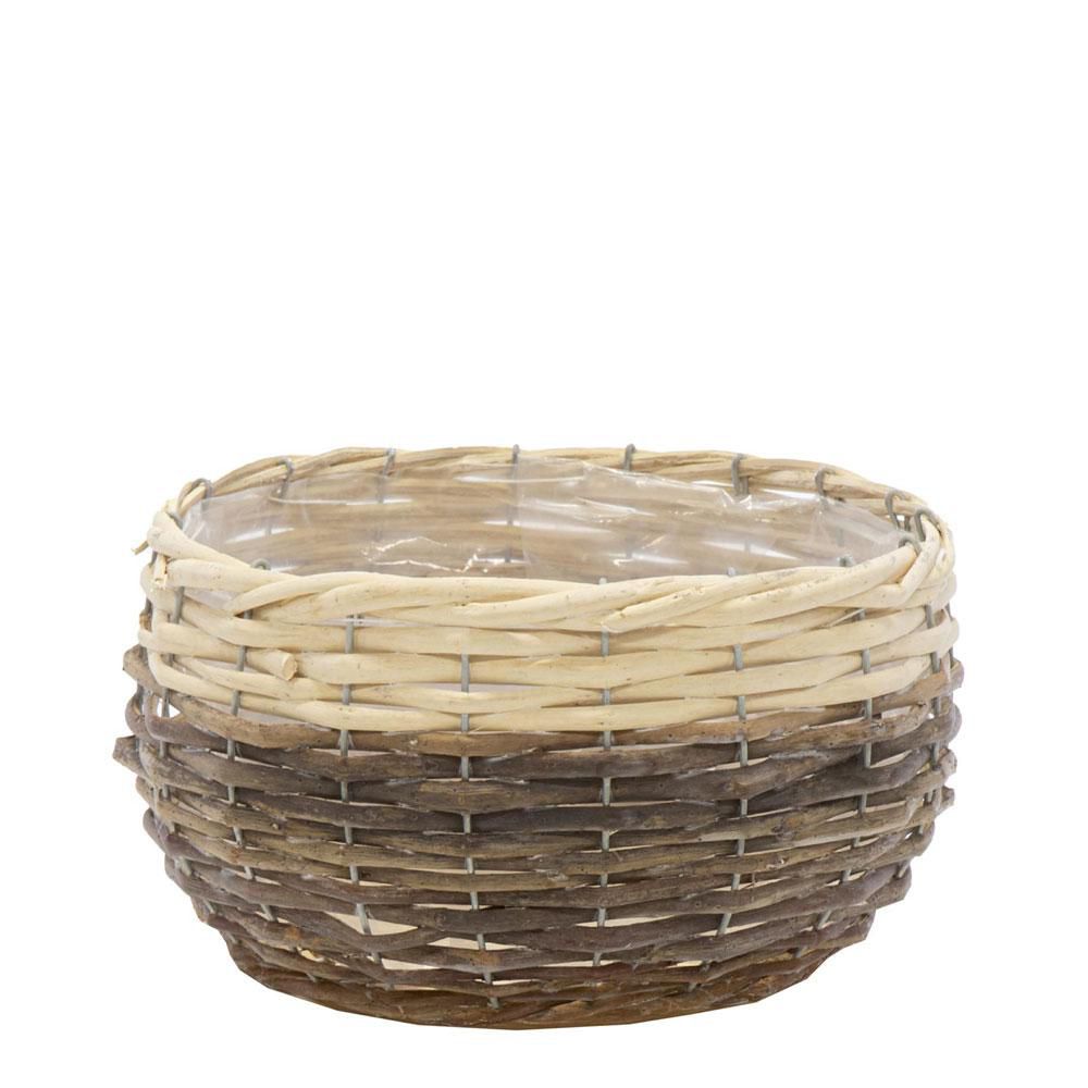 CESTO D.20 CM H.10 CM -ROAN- NATURALE/BEIGE