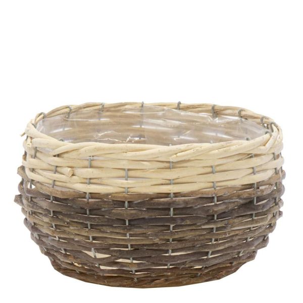 CESTO D.23 CM H.13 CM -ROAN- NATURALE/BEIGE CESTO D.23 CM H.13 CM -ROAN- NATURALE/BEIGE