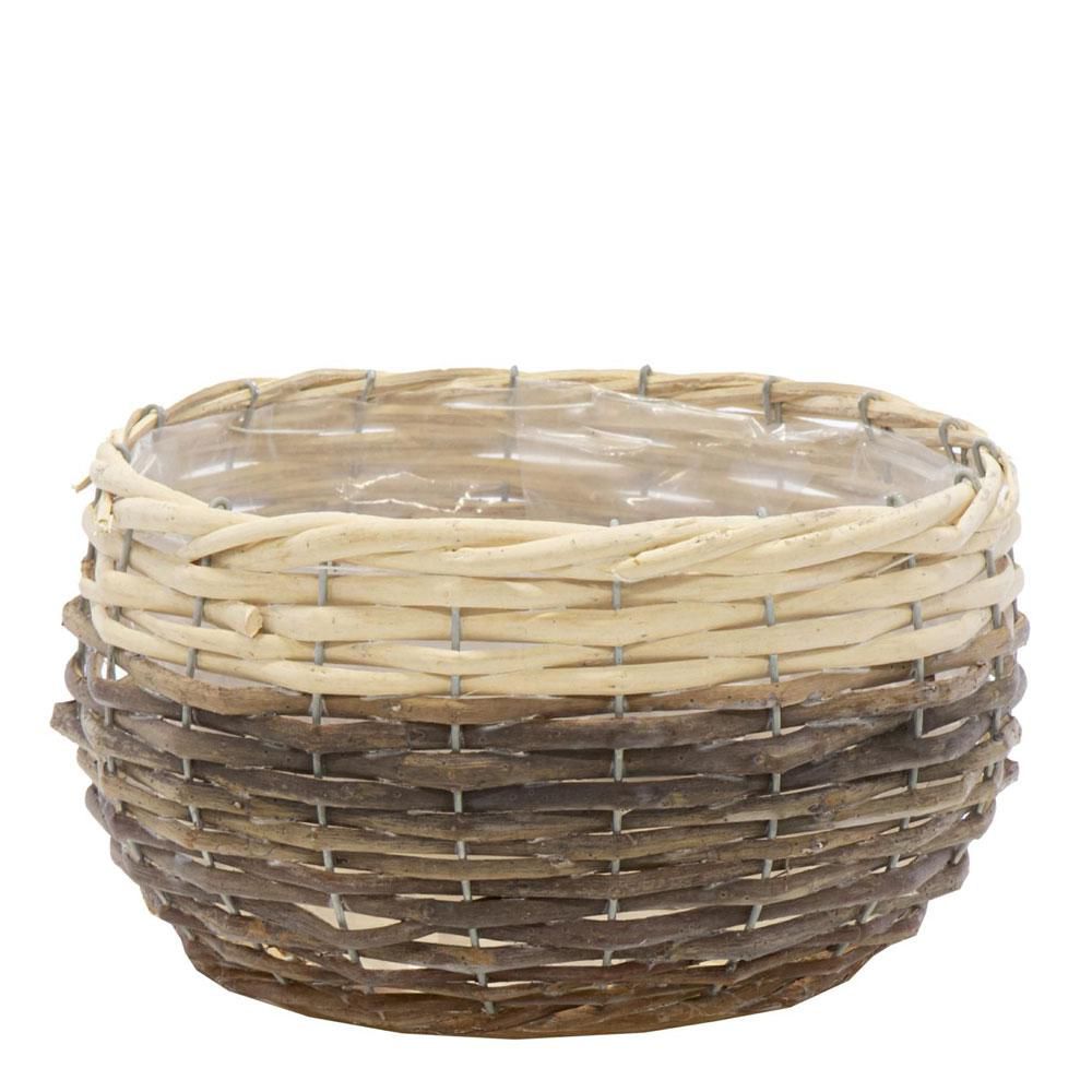 CESTO D.23 CM H.13 CM -ROAN- NATURALE/BEIGE